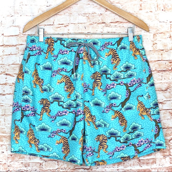 Boardies Tora Tiger Cherry Blossoms Board Shorts